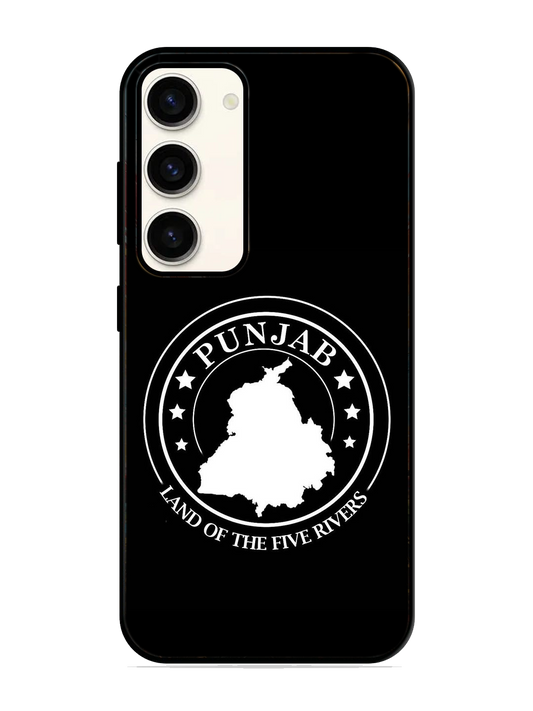 Punjab Print Glass Case for Samsung S23 (a25)