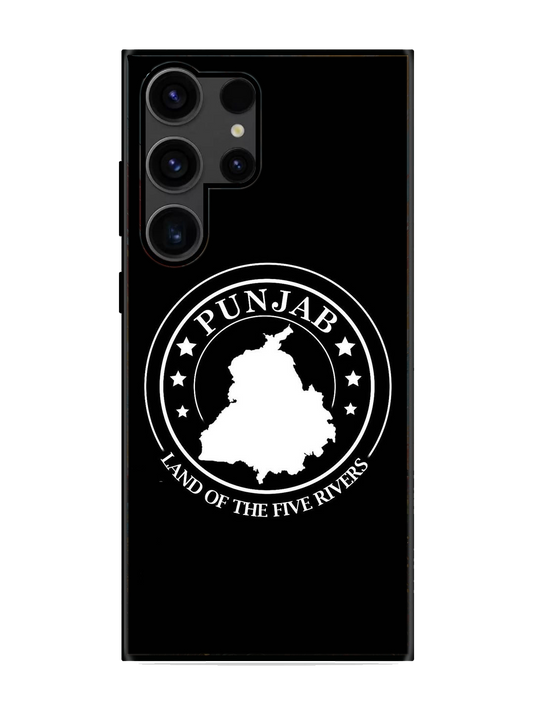 Punjab Print Premium Glass Case for Samsung S23 Ultra (a25)