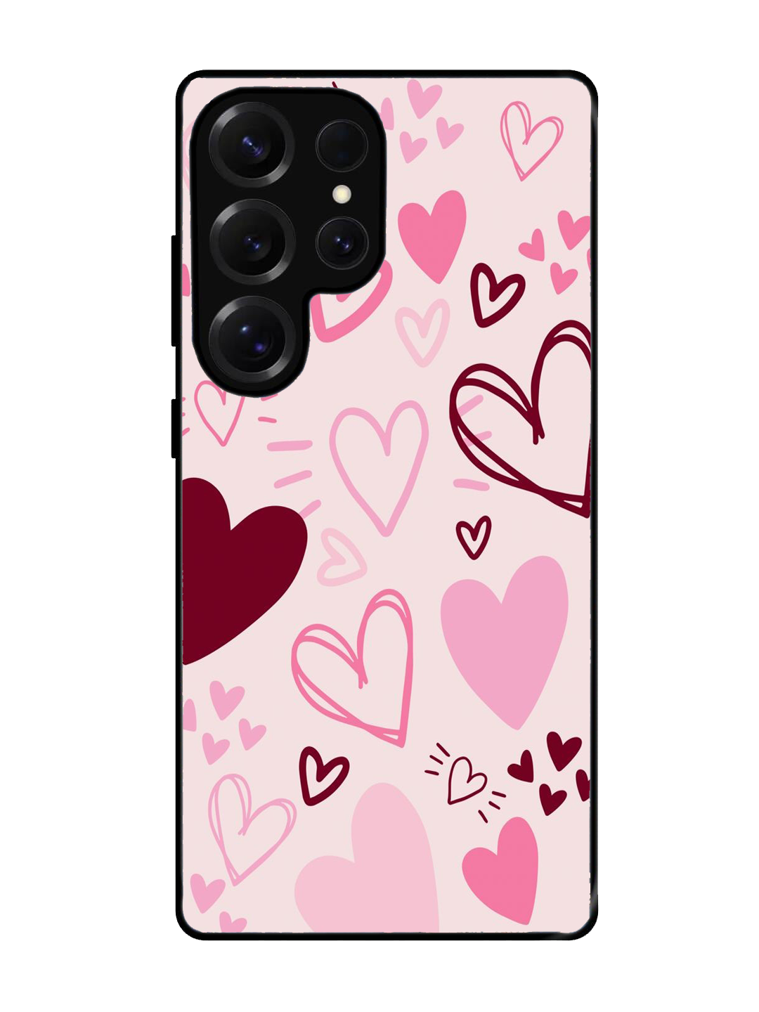Heart Glass Case for Samsung S25 Ultra (A31)