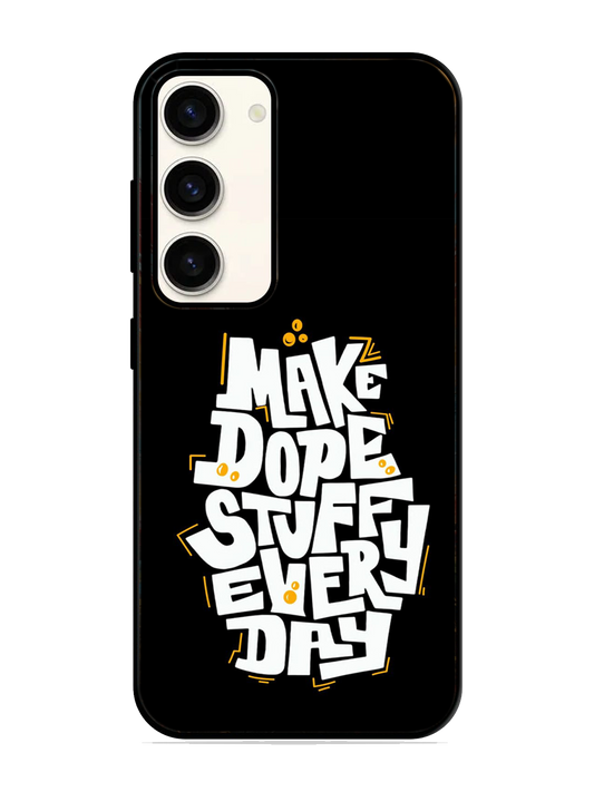 Premium Print Glass Case for Samsung S23 (a32)