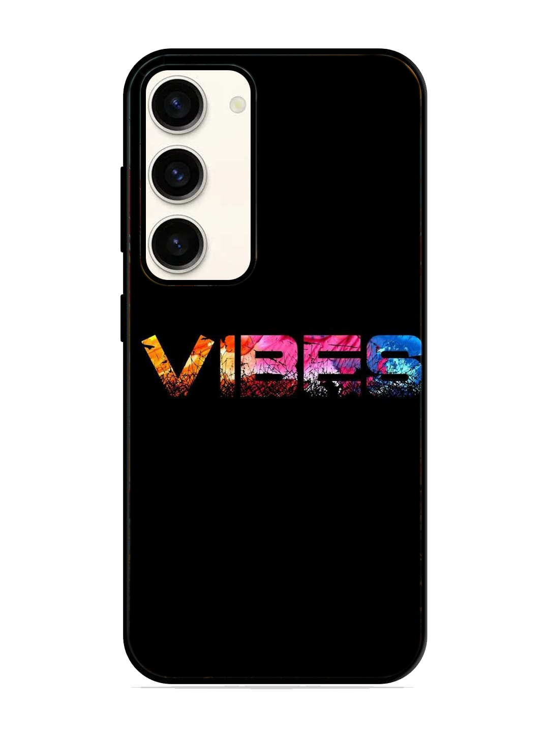 Vibes Print Glass Case for Samsung S23 (a33)