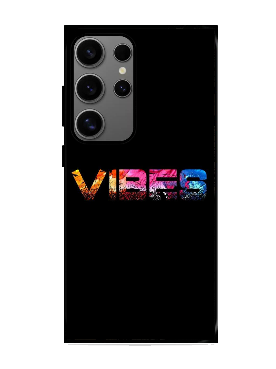 Vibes Print Glass Case for Samsung S24 Ultra (A33)