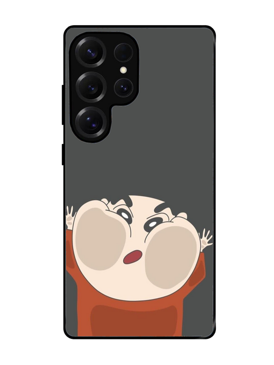 Shin Chan Glass Case for Samsung S25 Ultra (A35)