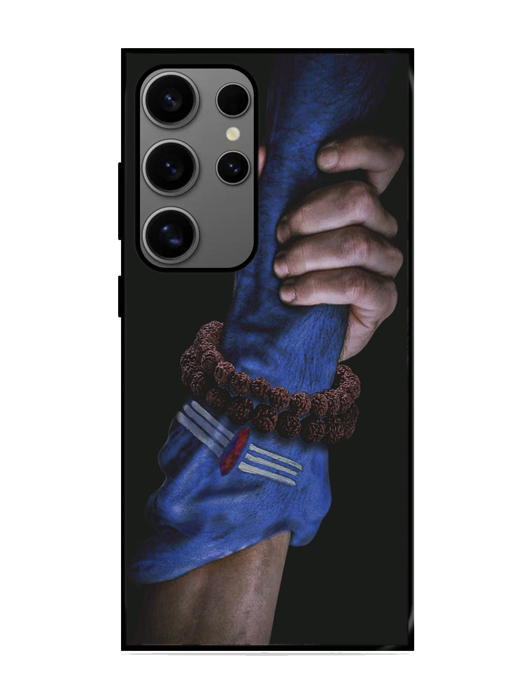 Mahadev Print Glass Case for Samsung S24 Ultra (A36)