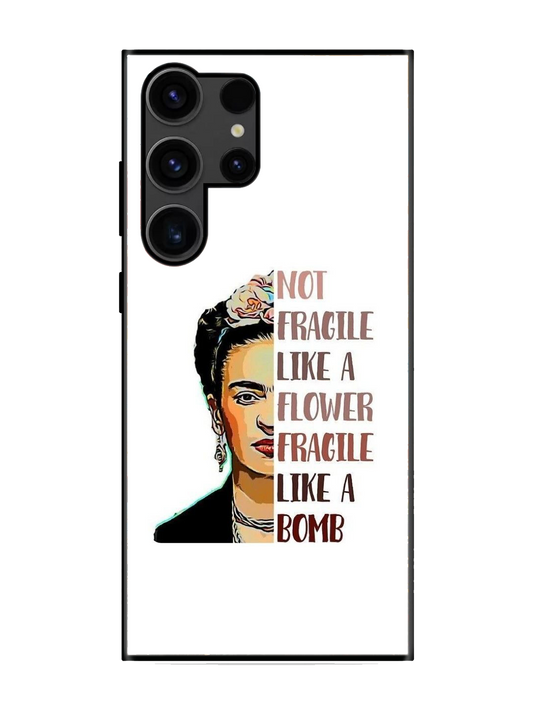 Premium Print Glass Case for Samsung S23 Ultra (a37)