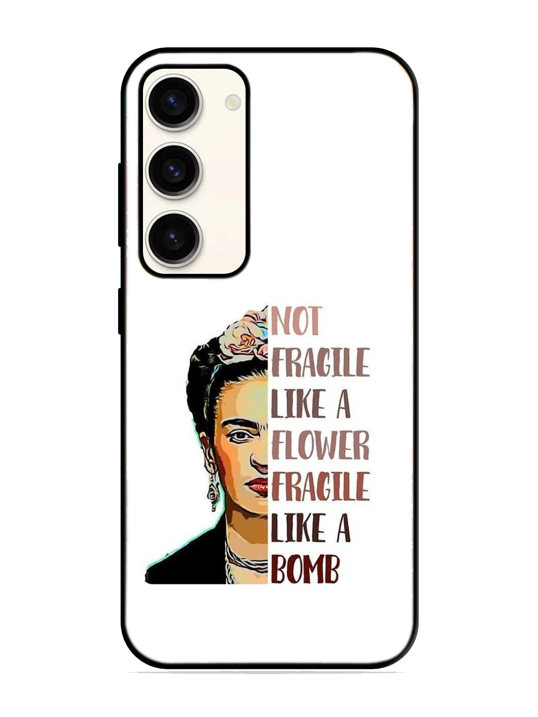 Premium Print Glass Case for Samsung S23 (a37)