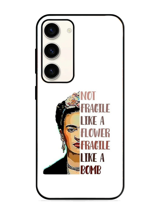 Premium Print Glass Case for Samsung S23 (a37)