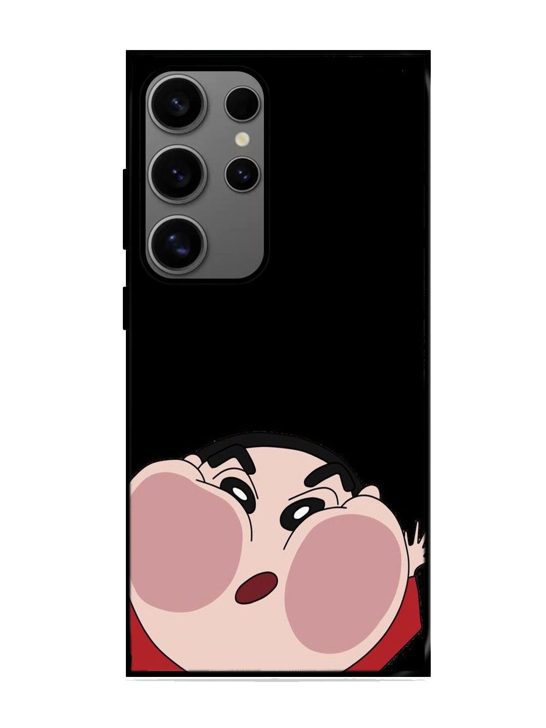 Shin Chan Print Glass Case for Samsung S24 Ultra (A41)