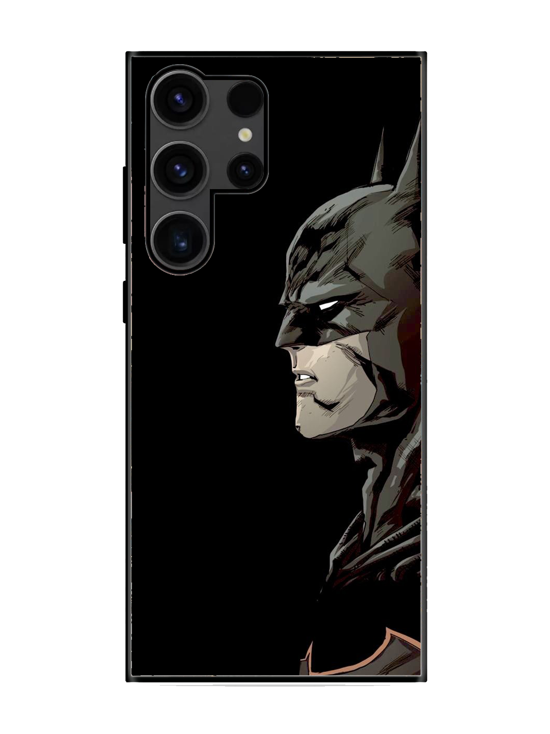Batman Print Glass Case for Samsung S23 Ultra (a43)