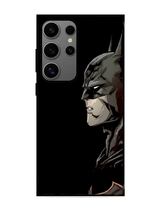 Batman Print Glass Case for Samsung S24 Ultra (A43)