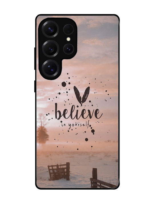 Believe Glass Case for Samsung S25 Ultra (A45)