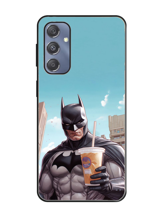 Batman Print Glass Case for Samsung S23 Fe (a46)