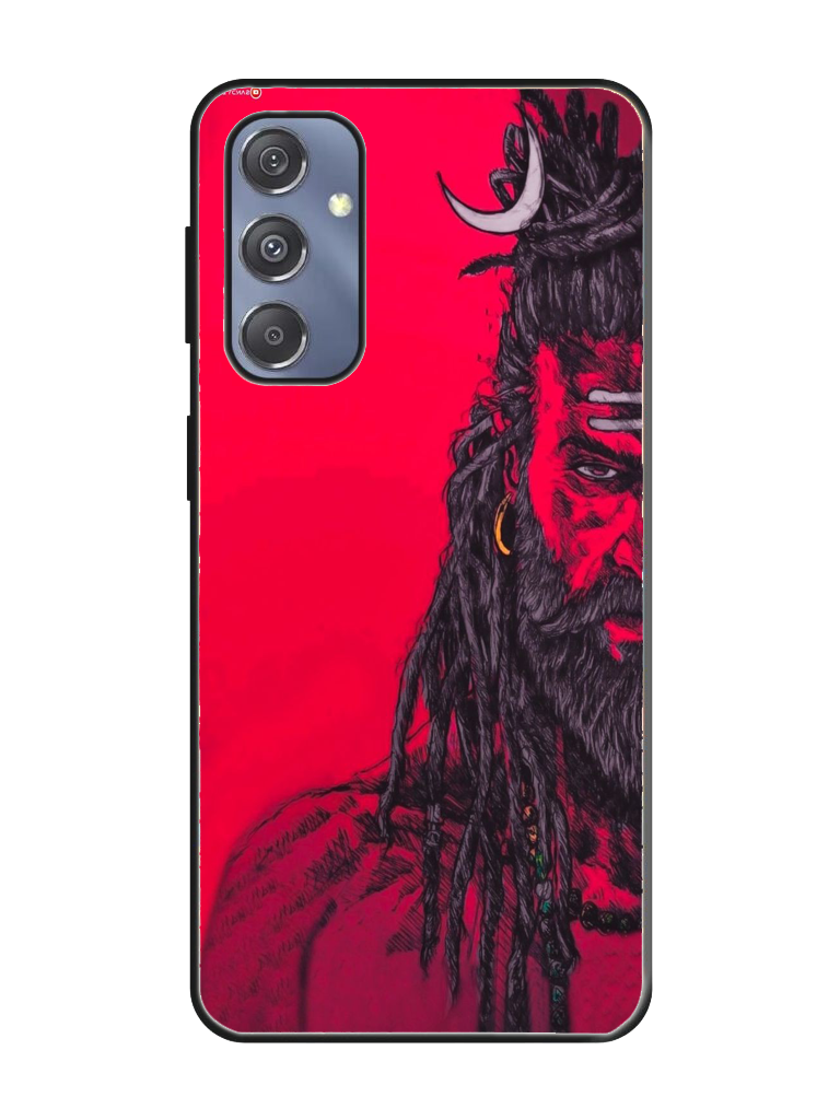Lord Shiva Print Glass Case for Samsung S23 Fe (a47)