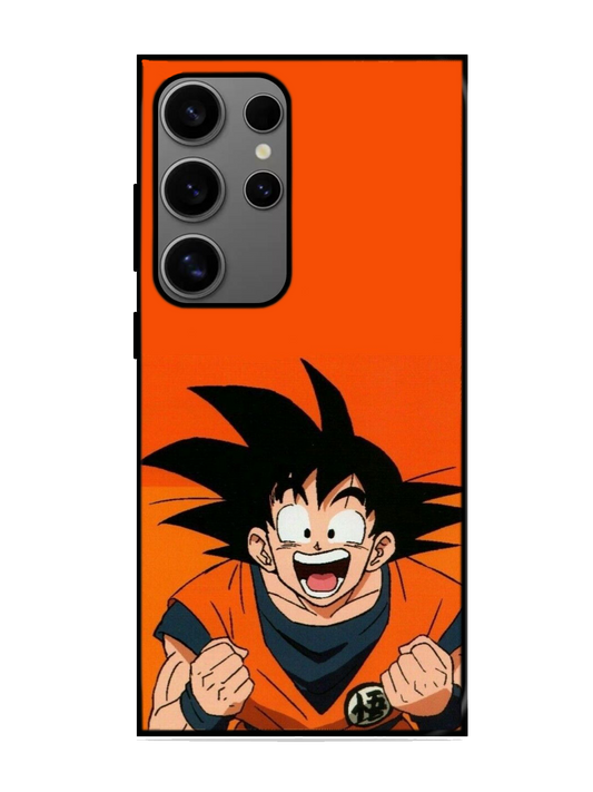 Anime Print Glass Case for Samsung S24 Ultra (A48)