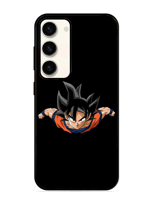 Anime Print Glass Case for Samsung S23 (a49)