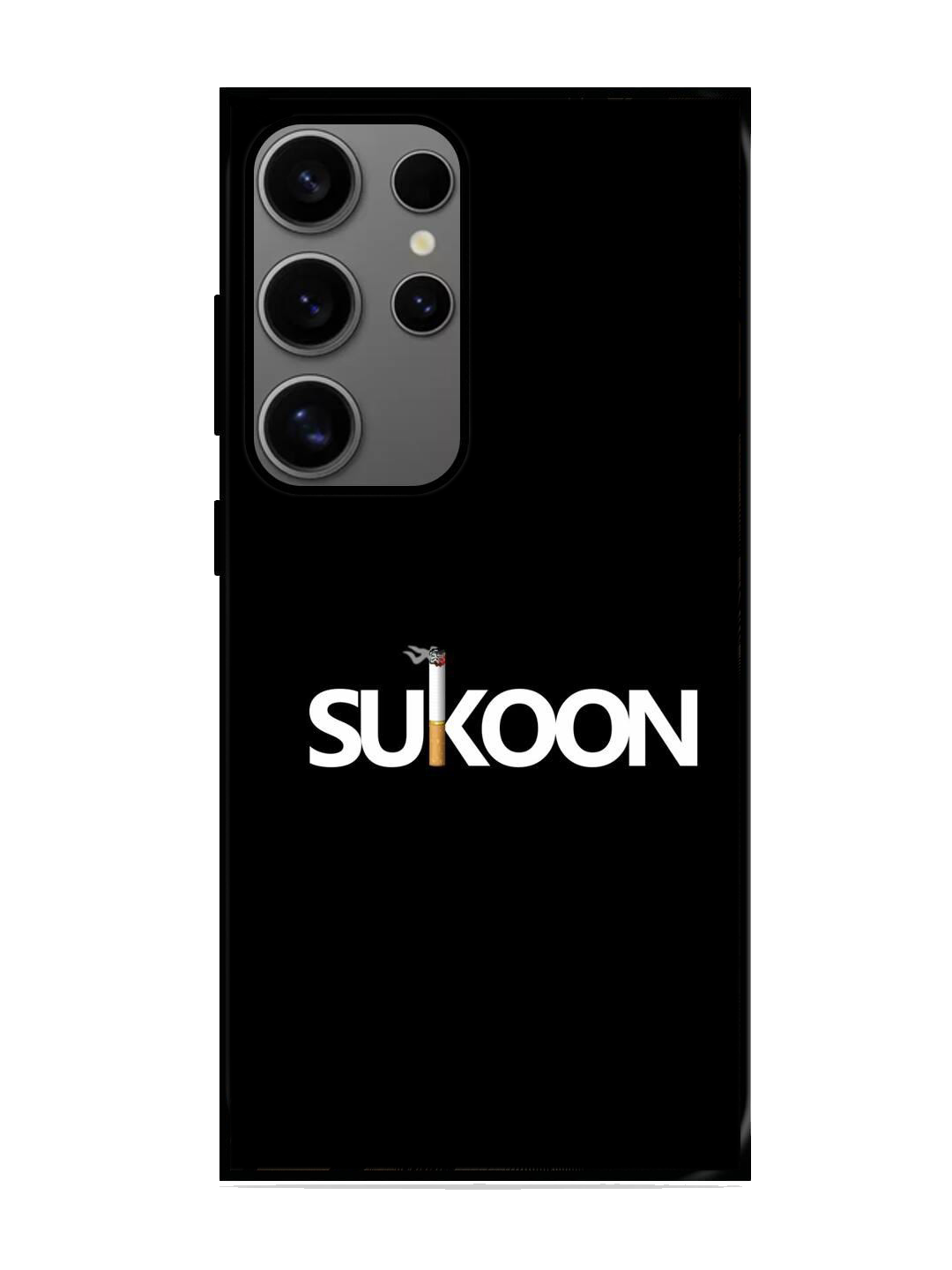 Sukoon Print Glass Case for Samsung S24 Ultra (A5)