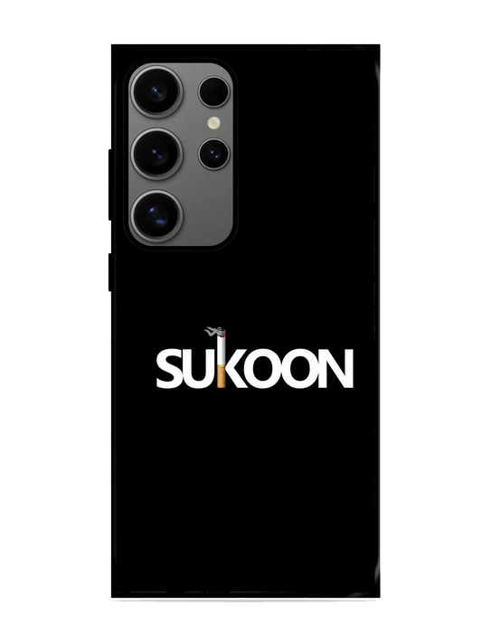 Sukoon Print Glass Case for Samsung S24 Ultra (A5)
