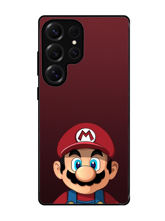 Mario Glass Case for Samsung S25 Ultra (A56)