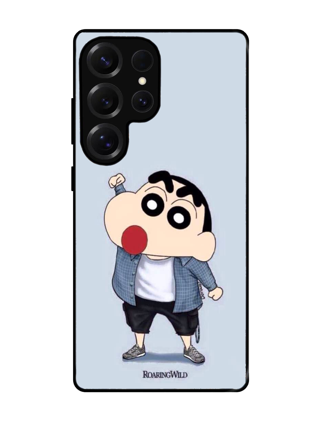 Shin Chan Glass Case for Samsung S25 Ultra (A59)