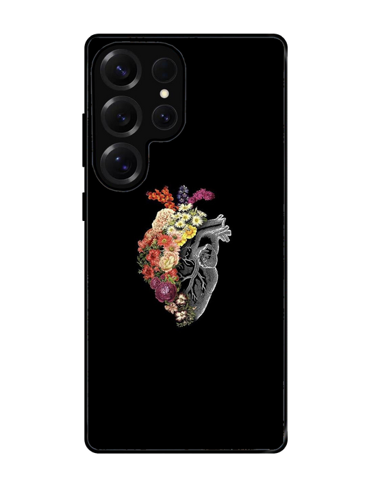 Heart Glass Case for Samsung S25 Ultra (A66)