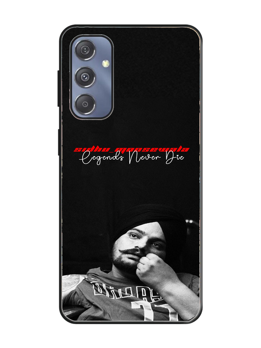 Sidhu Moosewala Print Glass Case for Samsung S23 Fe (a67)