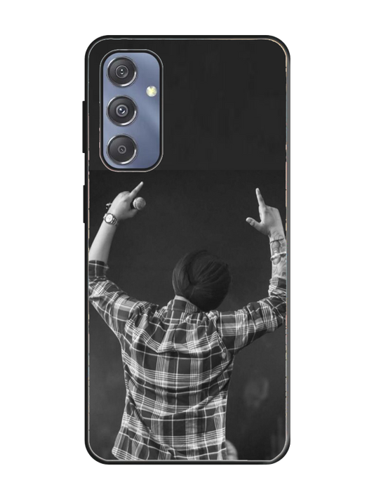 Sidhu Moosewala Print Glass Case for Samsung S23 Fe (a70)