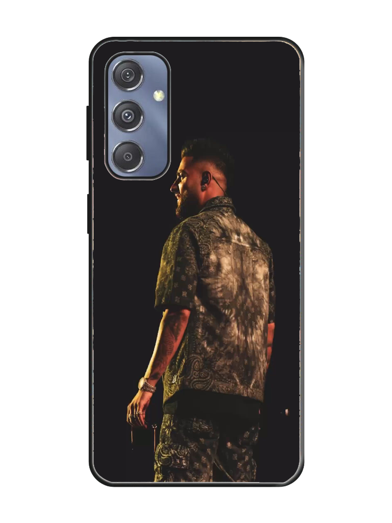 Karan Aujla Print Glass Case for Samsung S23 Fe (a71)