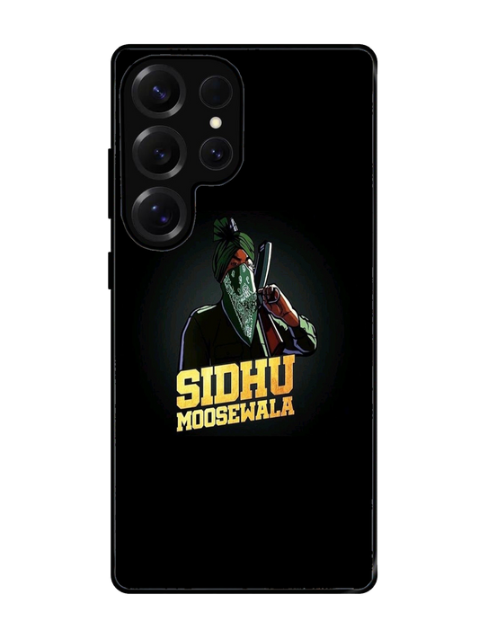 Sidhu Moosewala Glass Case for Samsung S25 Ultra (A76)