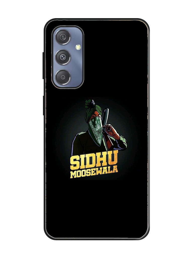 Sidhu Moosewala Print Glass Case for Samsung S24 (a76)