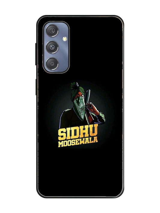 Sidhu Moosewala Print Glass Case for Samsung S24 (a76)