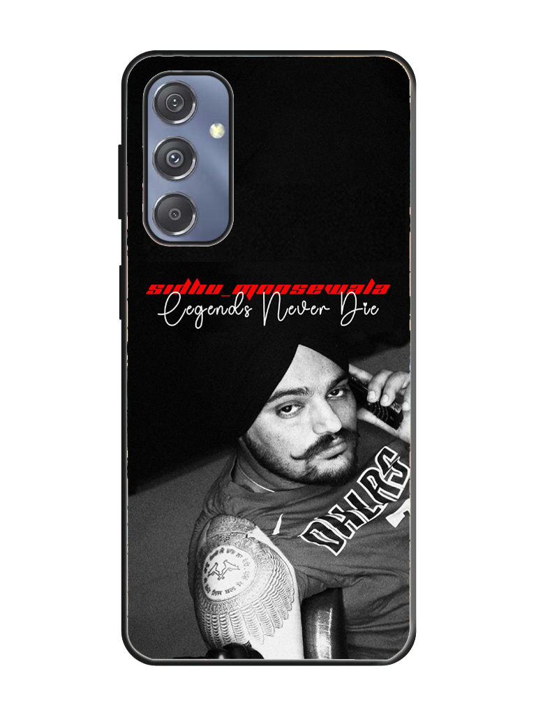 Sidhu Moosewala Print Glass Case for Samsung S24 (a78)