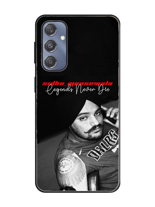Sidhu Moosewala Print Glass Case for Samsung S24 (a78)
