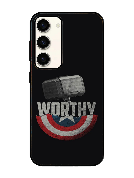 Premium Print Glass Case for Samsung S23 (a79)