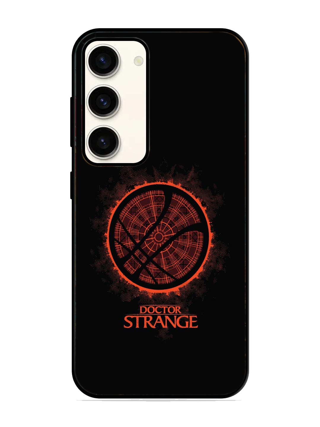 Doctor Strange Print Glass Case for Samsung S23 (a83)