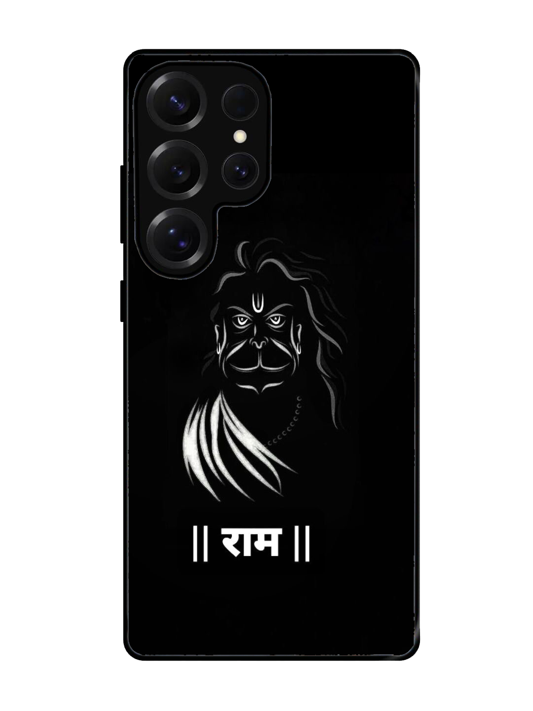 Lord Hanuman Glass Case for Samsung S25 Ultra (A85)