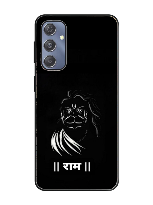 Lord Hanuman Print Glass Case for Samsung S24 (a85)