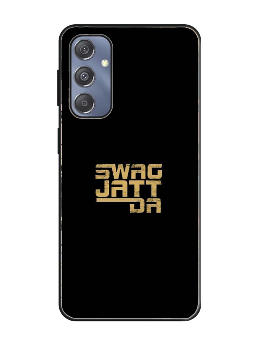 Swag Jatt Da Print Glass Case for Samsung S23 Fe (a91)