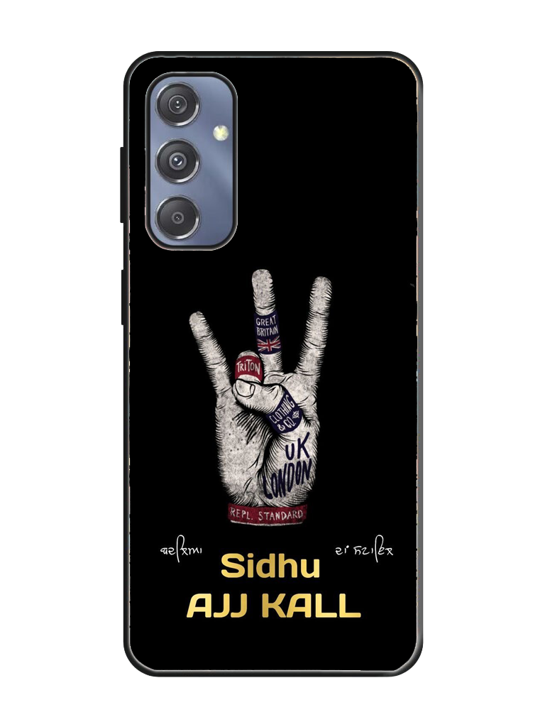 Sidhu Moosewala Print Glass Case for Samsung S23 Fe (a97)