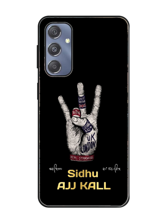 Sidhu Moosewala Print Glass Case for Samsung S23 Fe (a97)