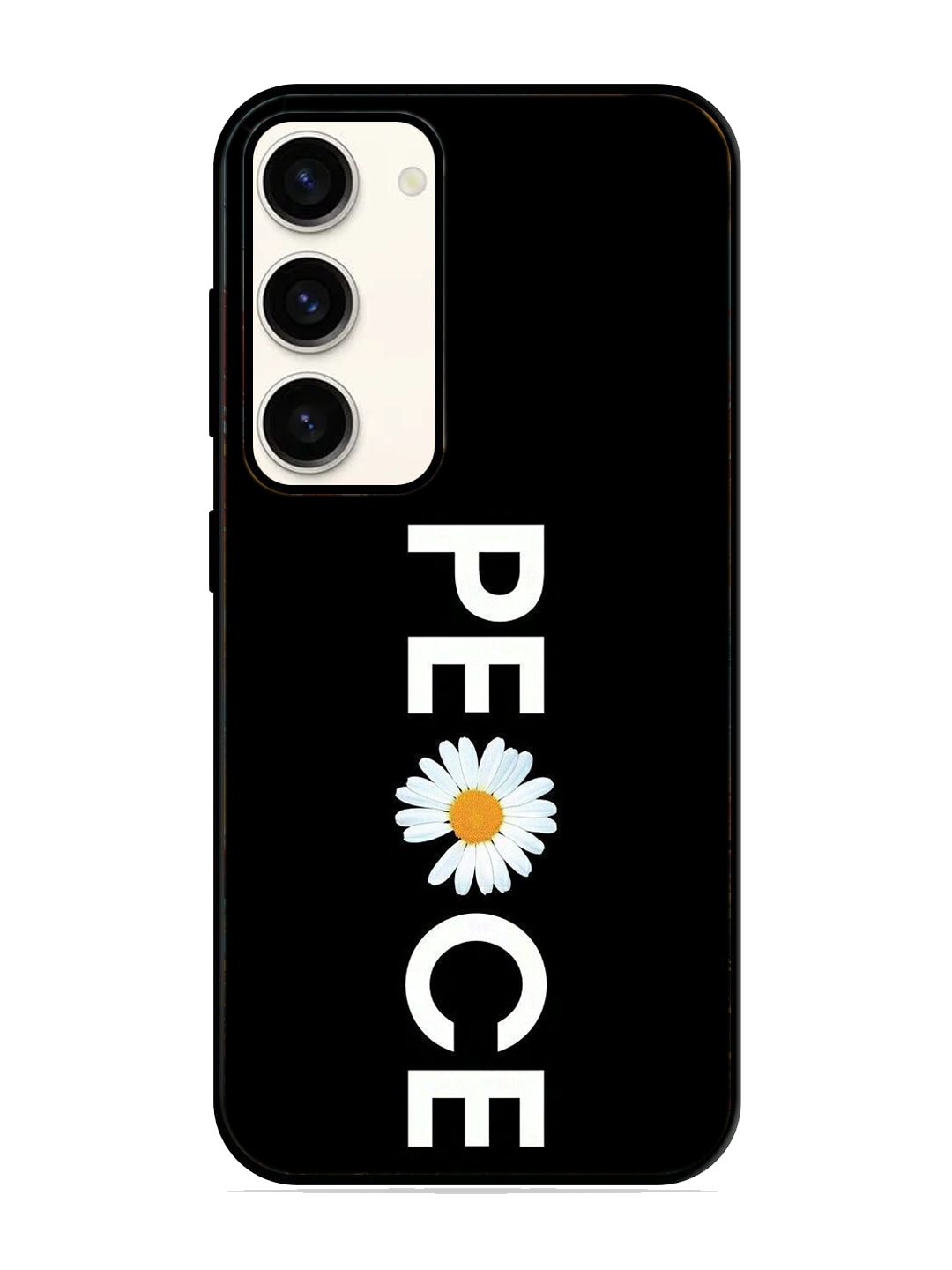 Peace Print Glass Case for Samsung S23 (a9)